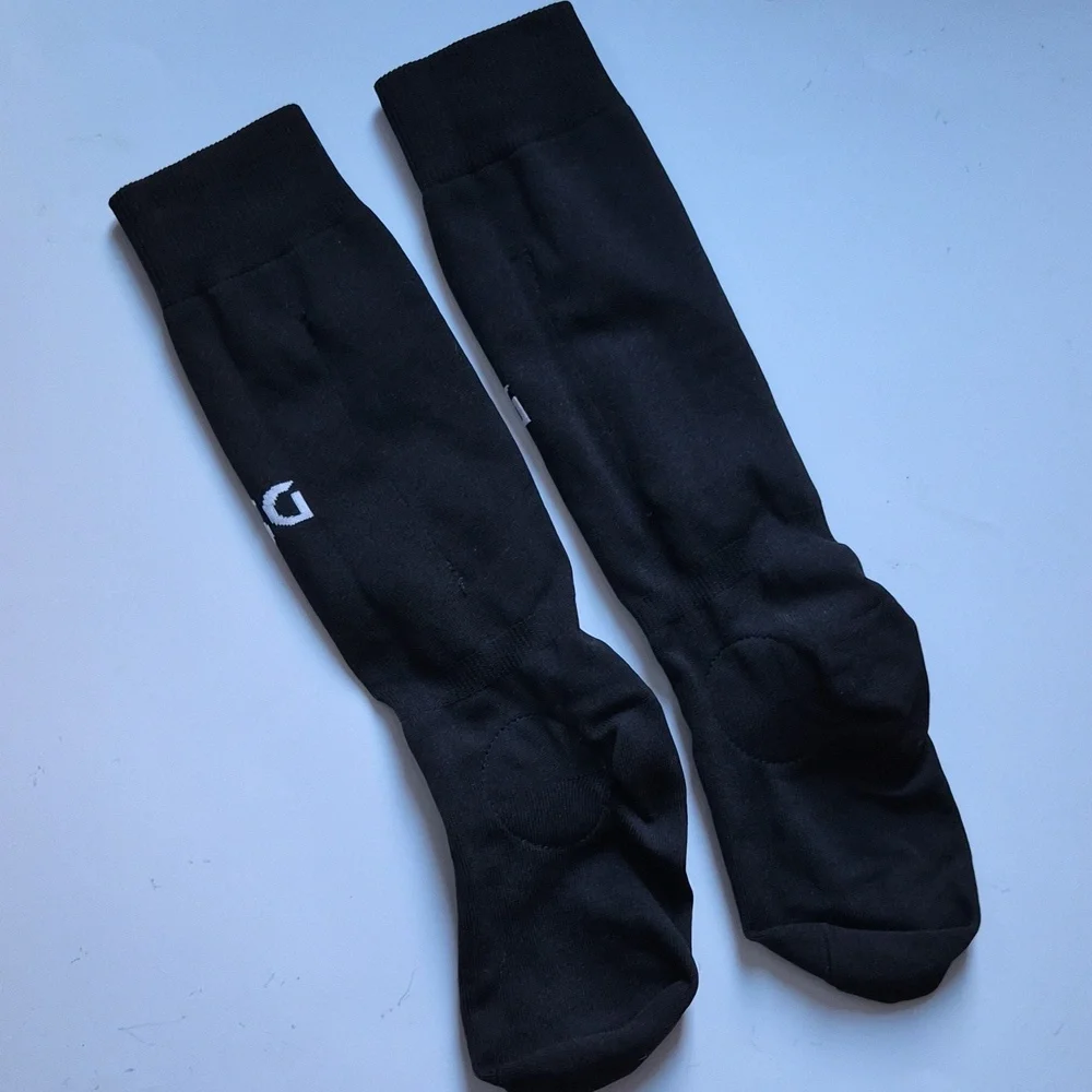 DSG Youth Black Soccer Socks-Size M